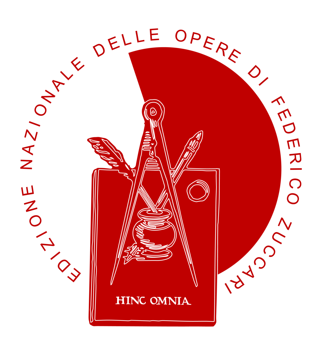 logo edizione nazionale opere federico zuccari