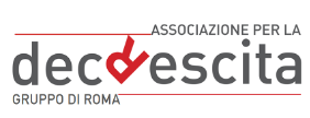 Logo Associazione per la decrescita gruppo di Roma